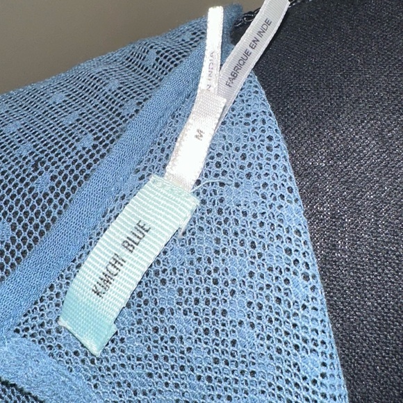 Kimchi Blue Embroidered Mesh Neck Swing Mini Dress - Picture 3 of 3